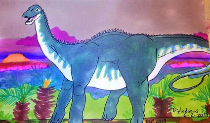 Jurassic June 2019-Day 2-Diplodocus