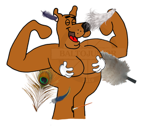 Buff Scooby Tickled [WIP 4]