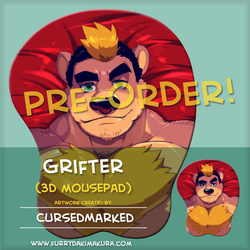 Grifter Mousepad by Cursedmarked - Preorder