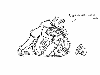 OLD ART - "This Sheep has a Sensitive Stomach..." (I)