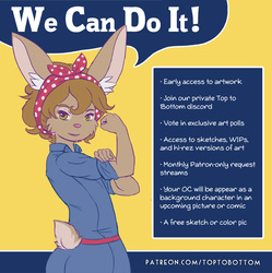 Patreon Announcement - We Can Do It!
