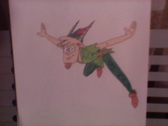 Thomas's First Cosplay- Peter Pan (Flying Pose 2)