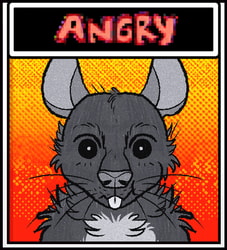 [COMM] Omori Style Angry Cerv The Rat