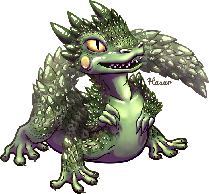 Swamp ouroboros Dragon