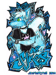 A.P.Sykes Couples badge 2 of 2 - by JCs_Fluffy_Tail