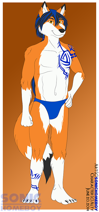 Summer-Themed YCH: Alty's Speedo Showing Off