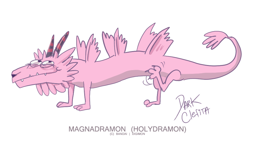 Derpymon - Magnadramon