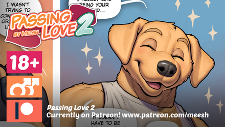 "Passing Love 2 | Page 5" is up on my Patreon!
