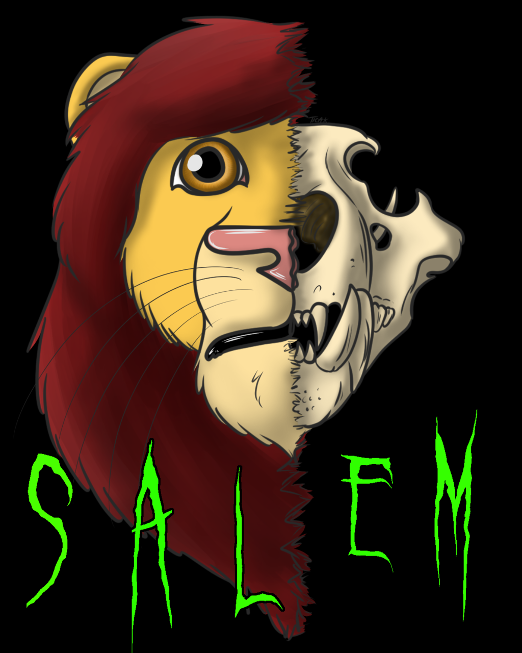 Gift: Half Skull Salem