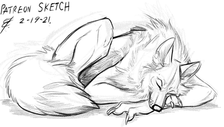 Sleepy Vera Sketch