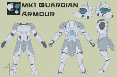 Gordon's Armour - Guardian Series MK1 By Draekos