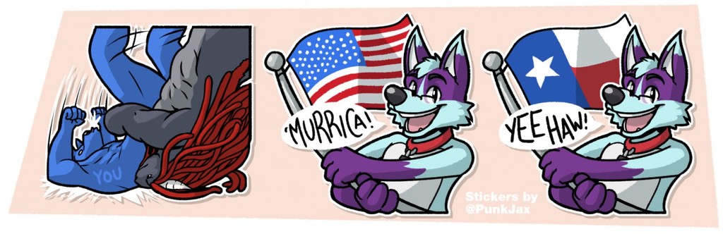 July Patreon Stickers!