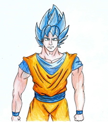 Traditional Super Saiyan Blue Goku