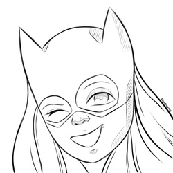 Sketch batgirl