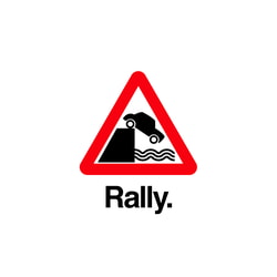 Rally. sticker