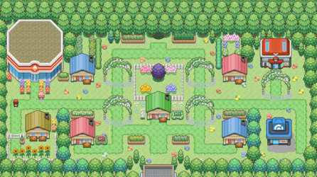 Pokemon Fangame [Flowerty City Theme]