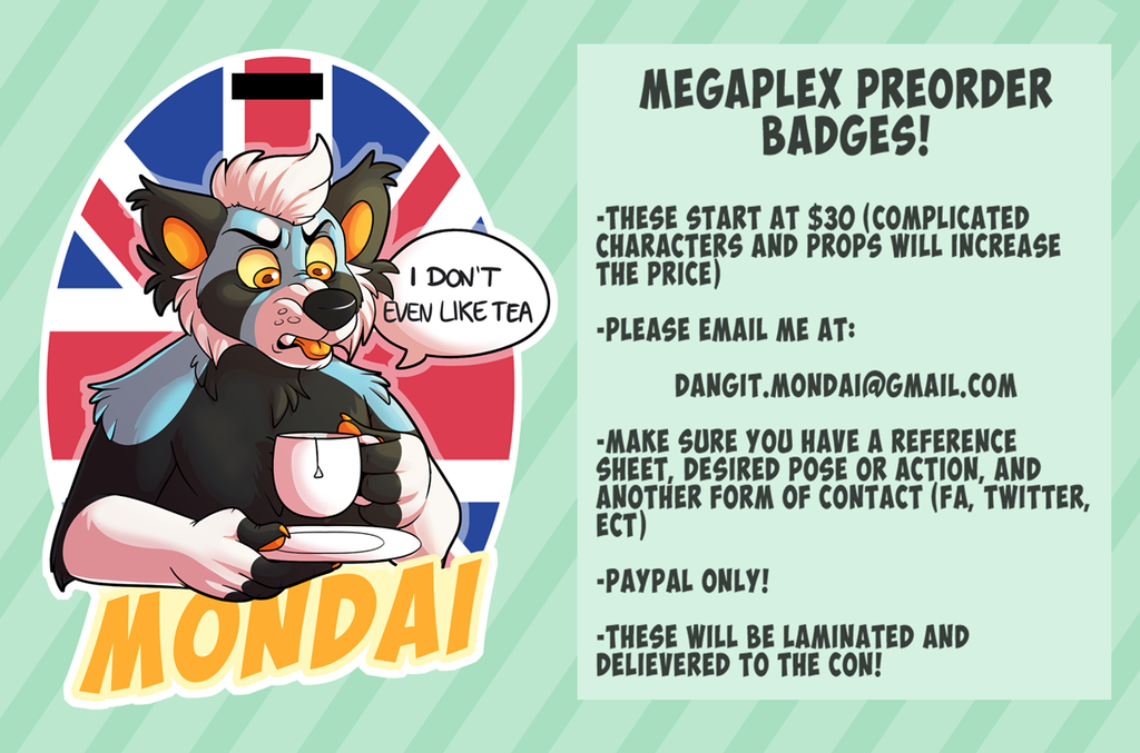 Megaplex Preorder Badges! 