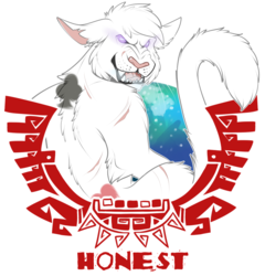 [commission] MH4U Badge - Honest