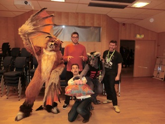 The comedy group at NFC 2014.