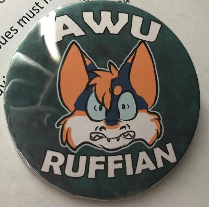 AWU Button - Ruffian