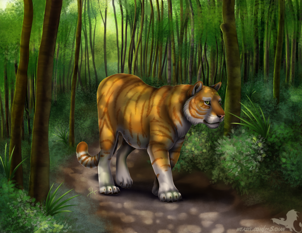 Commission - Golden Tigress