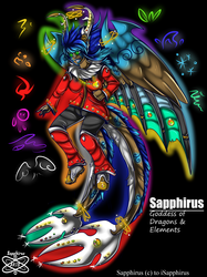 Sapphirus +Goddess of Dragons and Elements 2015+