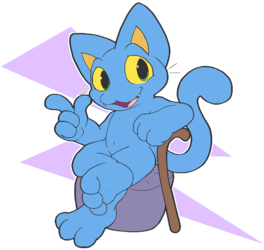Blue Kitty Cat