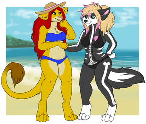 [Commission] At The Beach