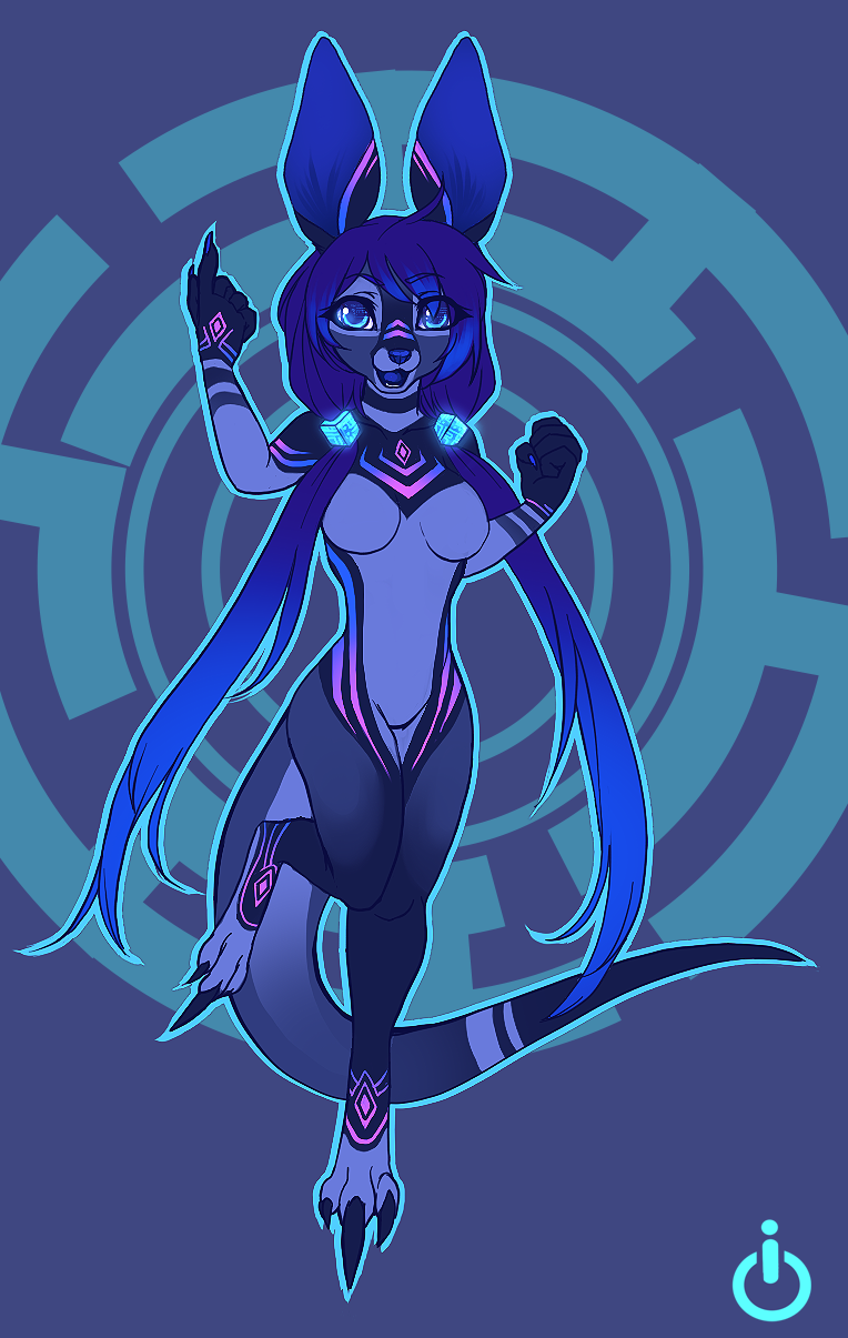Cyber Roo Girl [Concept]