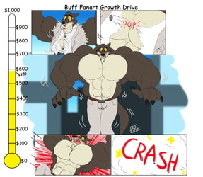 Buff Fanart Growth Drive: Mr. Wolf $590