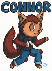 Connor Ridicudorable Reboot Badge
