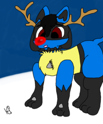  [Day 8] Sheldon The Red Nosed Lucario