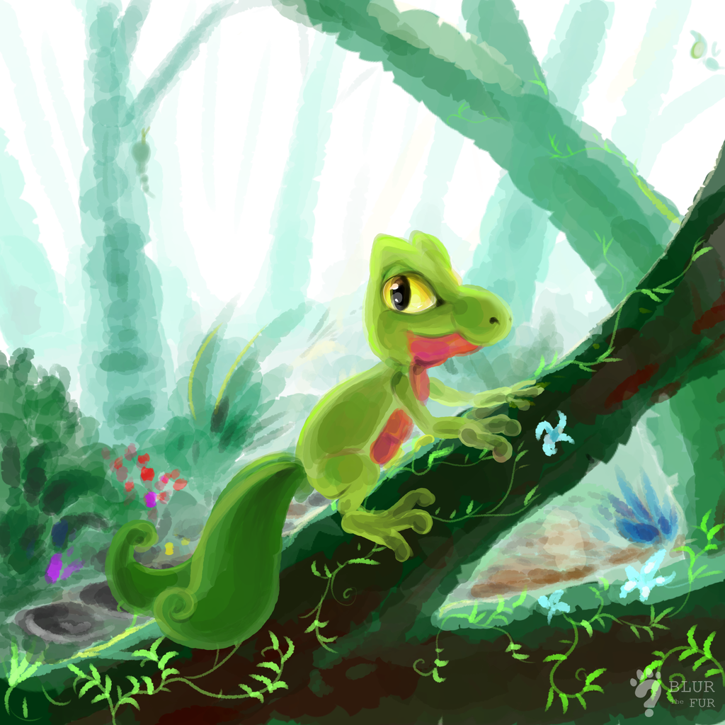Treecko in the Trees