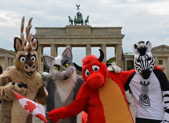 Brandenburg Gate Furs #1