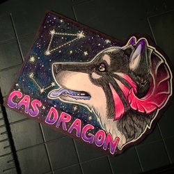 Cas Dragon Badge