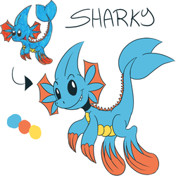 Redraw #4 - Sharky