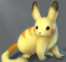 Pikachu realism art