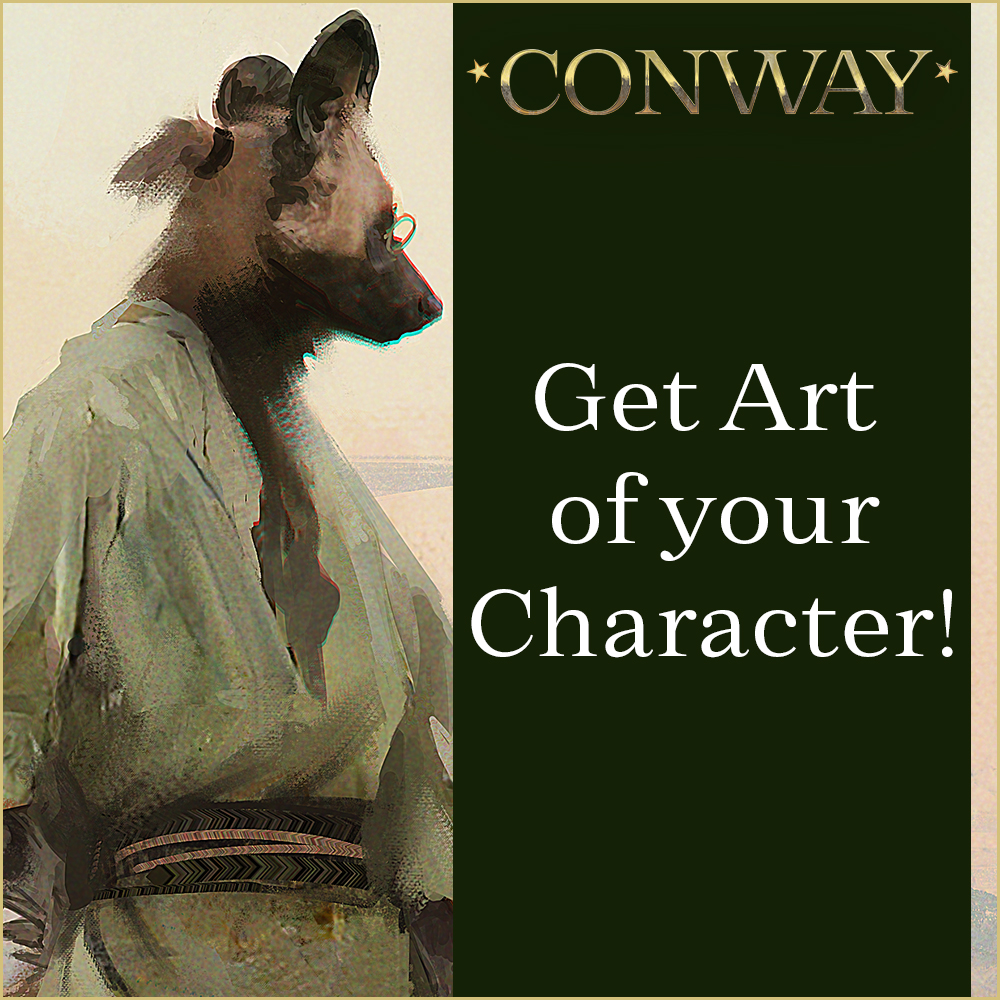 A new way to get some Art of your character by me!