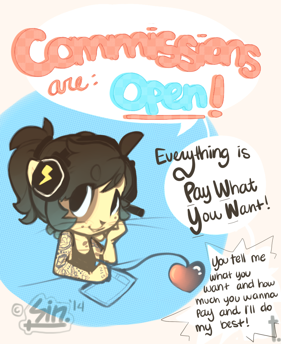 Commissions: OPEN !