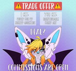 COMMISSIONS ARE OPEN!