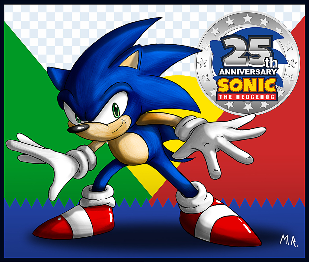 Sonic The Hedgehog 25th anniversary