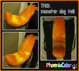Trick monster dog tail