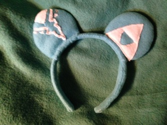 Breath of the Wild Link Custom Mickey Mouse Ears - made for self