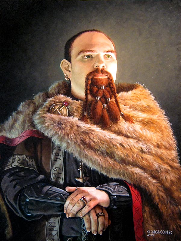 Portrait of a Dwarven Cleric