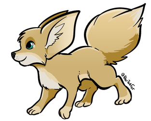 Daily Doodle #10 - Fennec Fox