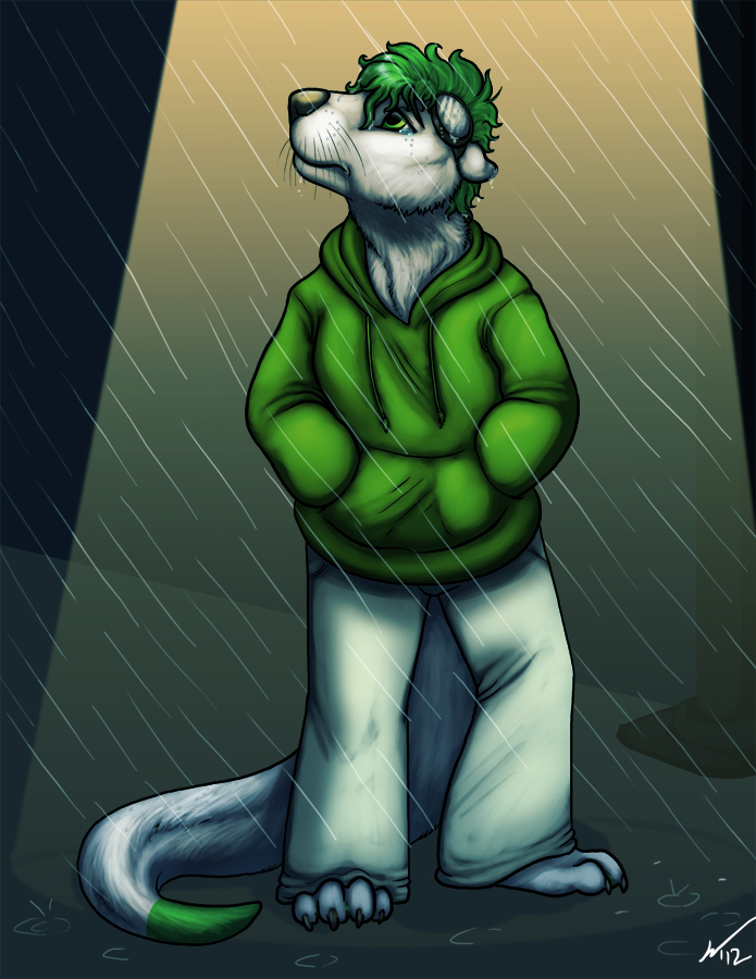 Most recent image: Out in the rain...