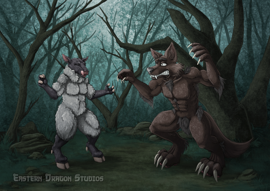 Werewolf Encounter By Eastern Dragon Studios