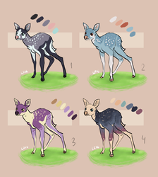 Pastel Fawns (closed)