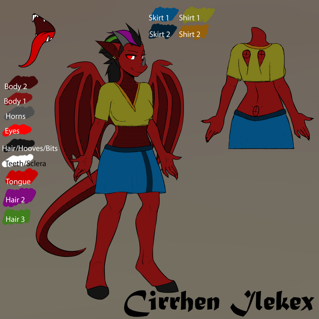 New Character: Cirrhen Ilekex - Clothed & Clean