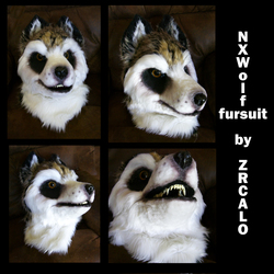 NX-Wolf Fursuit head Redux